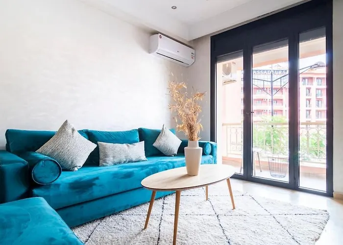 Appartement Les Ambassadeurs Gueliz Pool,Gym